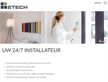 Tablet Screenshot of etechsoest.nl